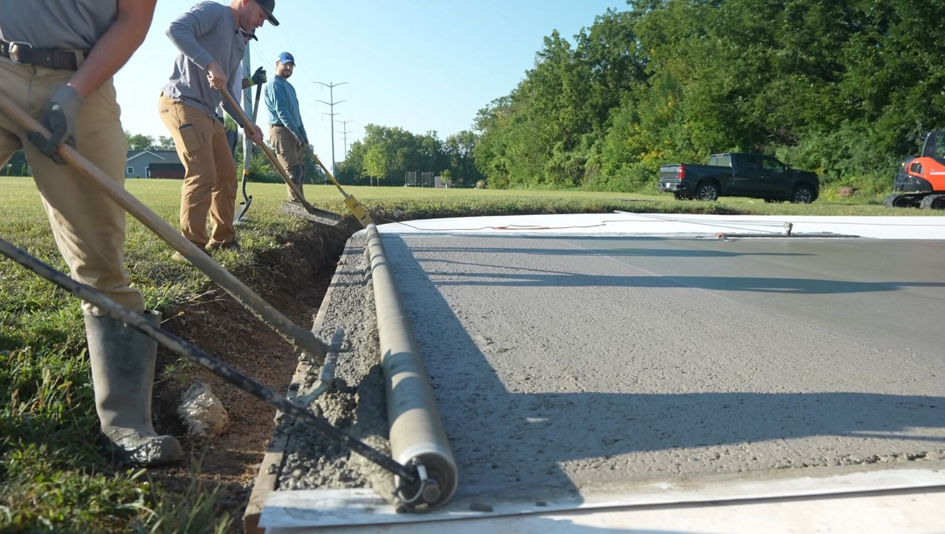 Concrete sidewalks and walkways in Braintree, MA